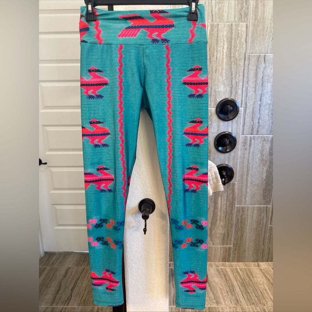 GoldSheep Printed Leggings  Size Large